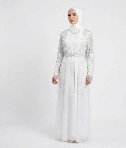 Pearl Veil Abaya Set