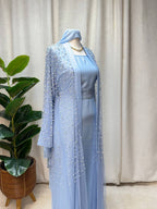 Pearl Veil Abaya Set