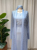 Pearl Veil Abaya Set