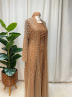Pearl Veil Abaya Set