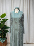 Pearl Veil Abaya Set