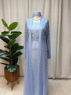 Pearl Veil Abaya Set