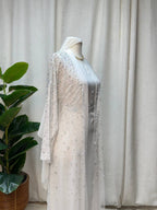 Pearl Veil Abaya Set