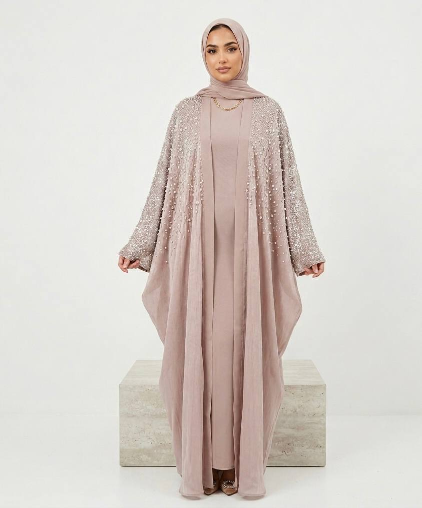 Pearl Aura Abaya Set
