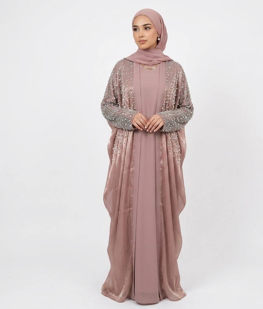 Pearl Aura Abaya Set