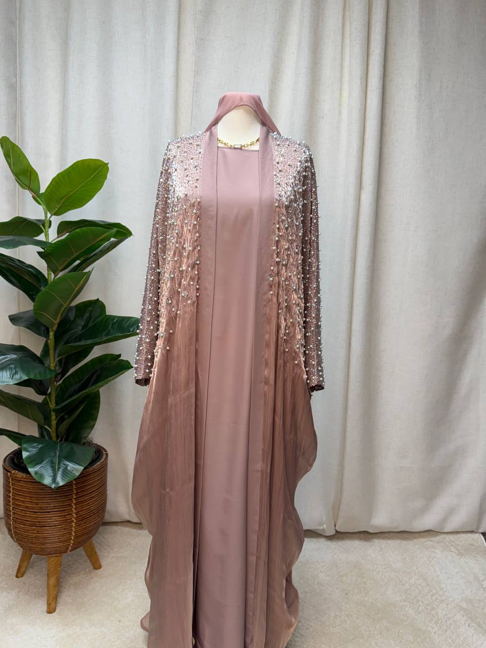 Pearl Aura Abaya Set