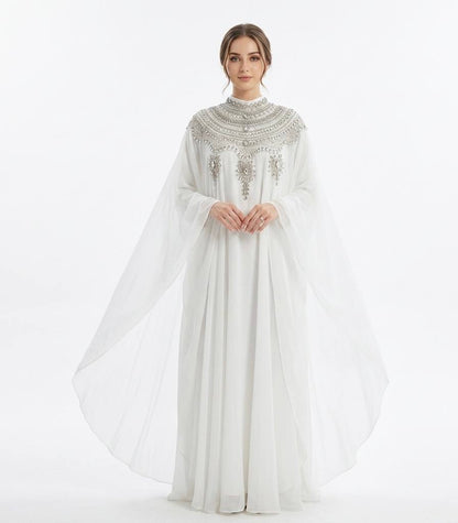Crystal Veil Kaftan