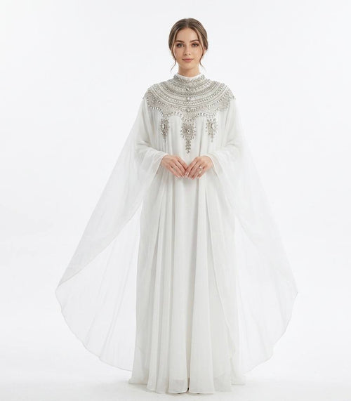 Crystal Veil Kaftan