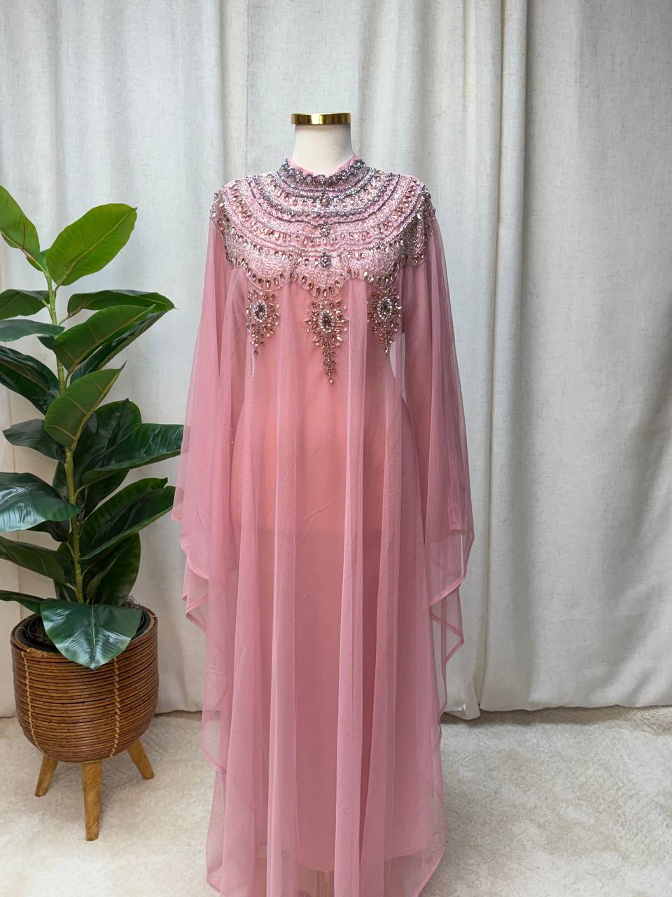 Crystal Veil Kaftan