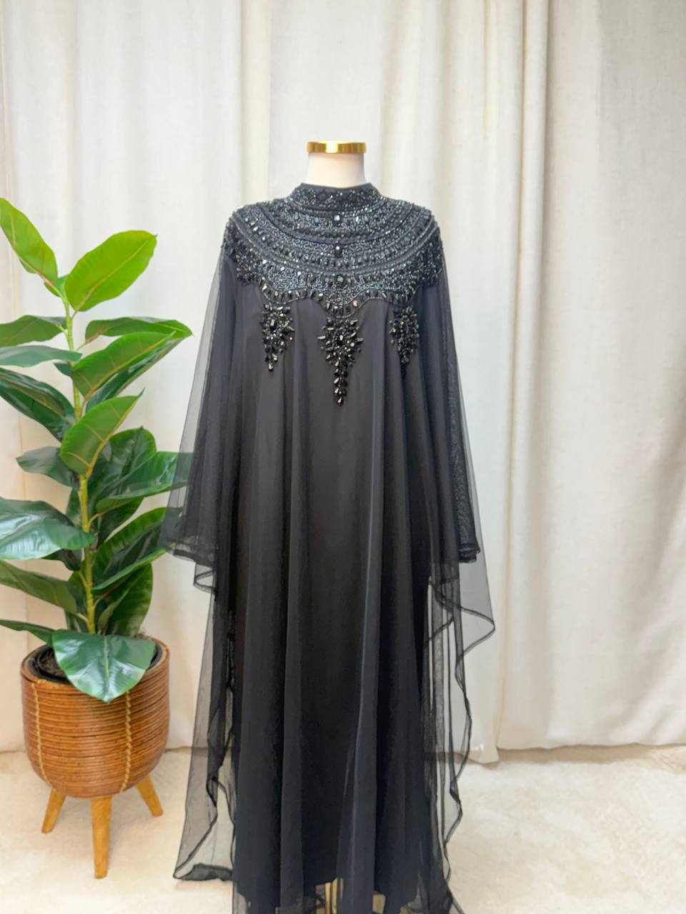 Crystal Veil Kaftan