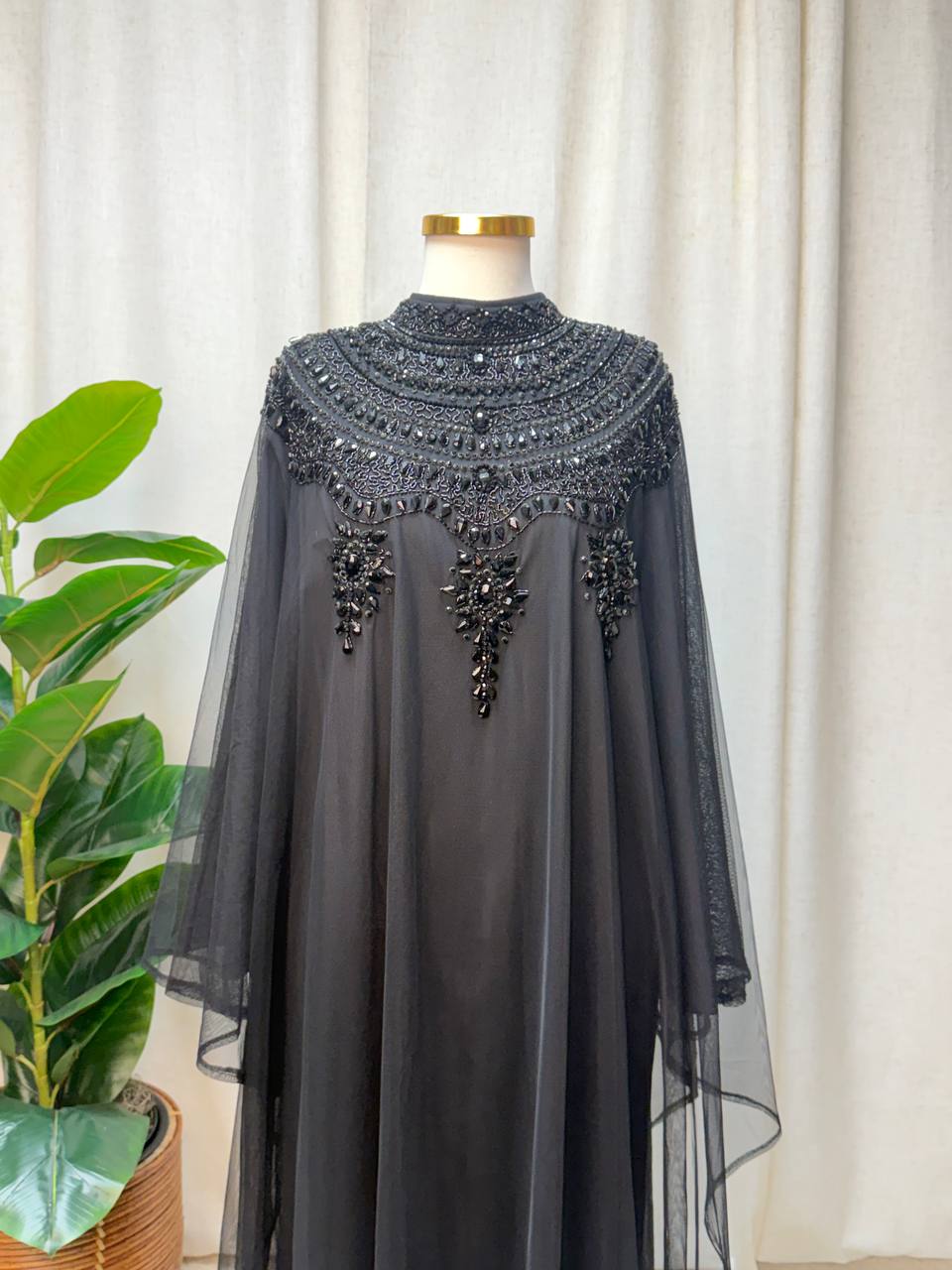 Crystal Veil Kaftan