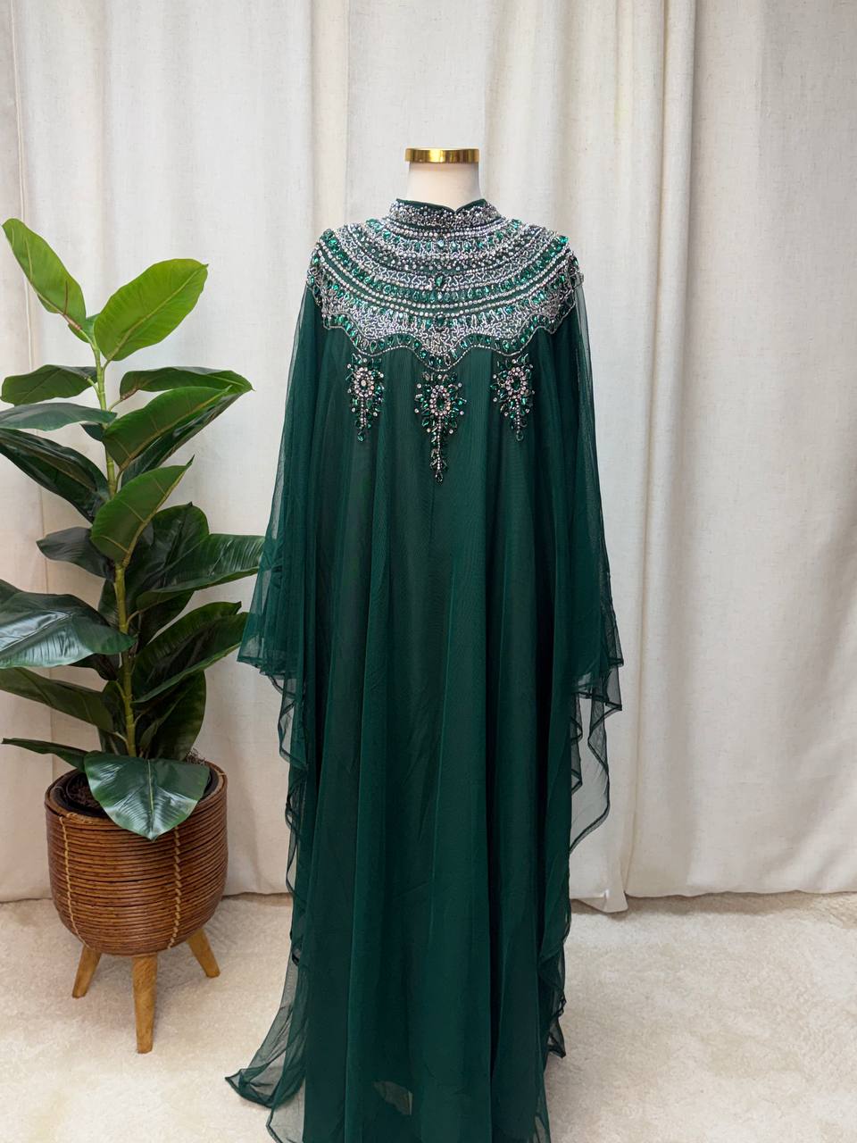 Crystal Veil Kaftan