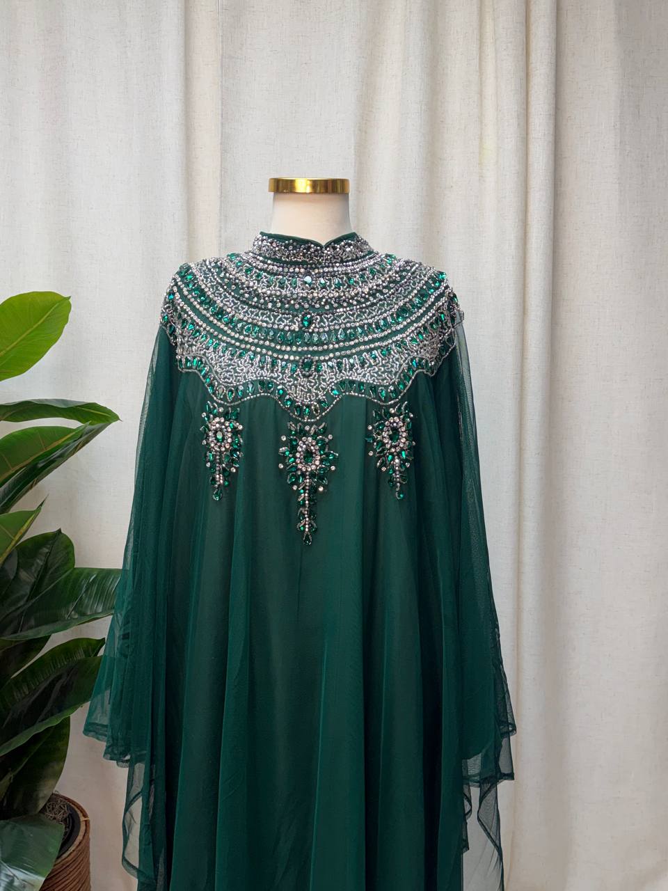 Crystal Veil Kaftan