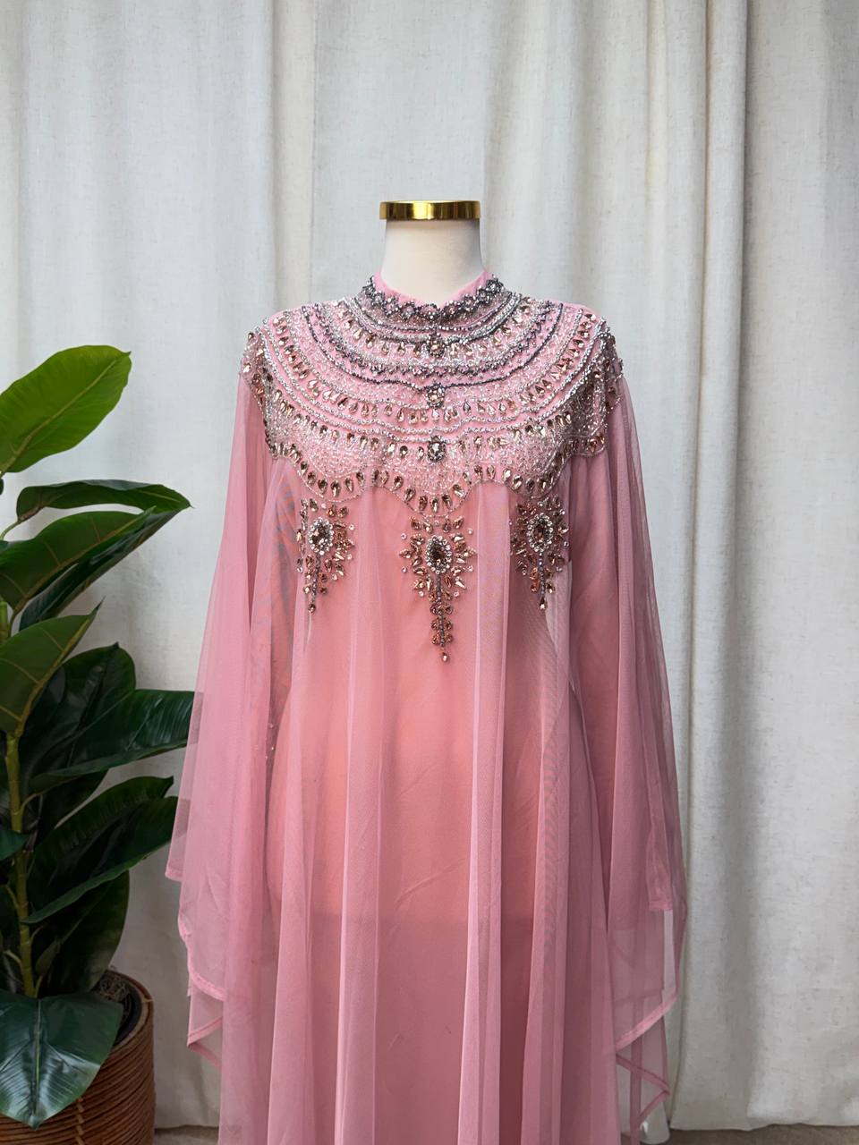 Crystal Veil Kaftan