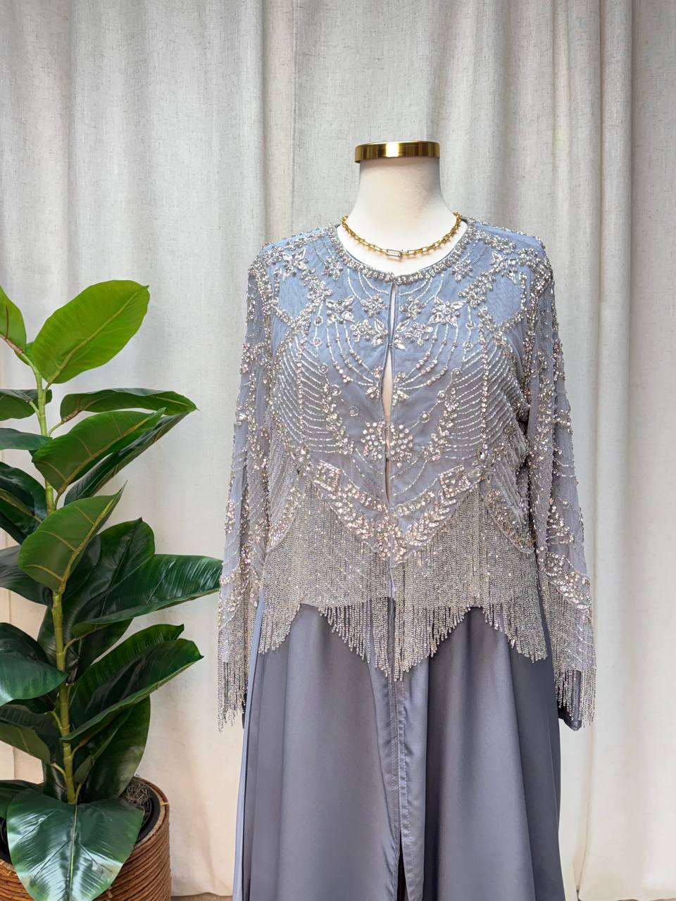 Celeste Pearl Abaya