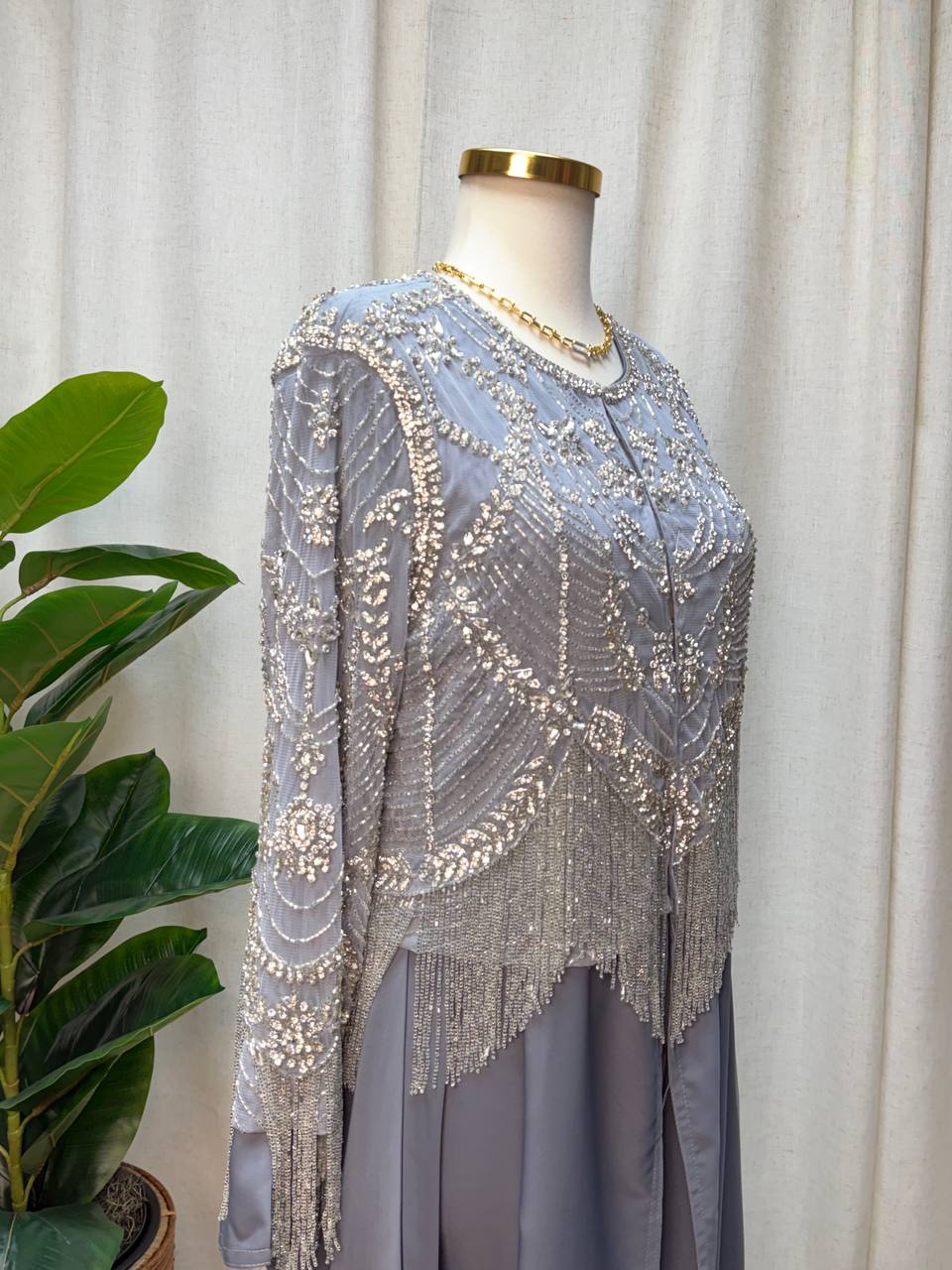 Celeste Pearl Abaya