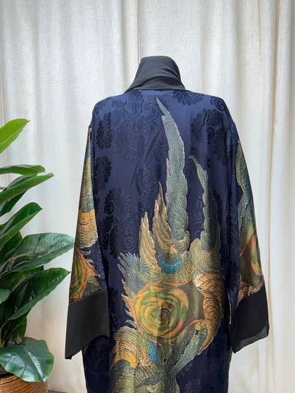 Royal Bloom Open Abaya