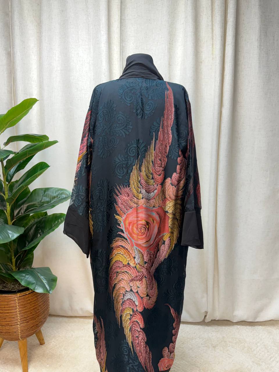 Royal Bloom Open Abaya