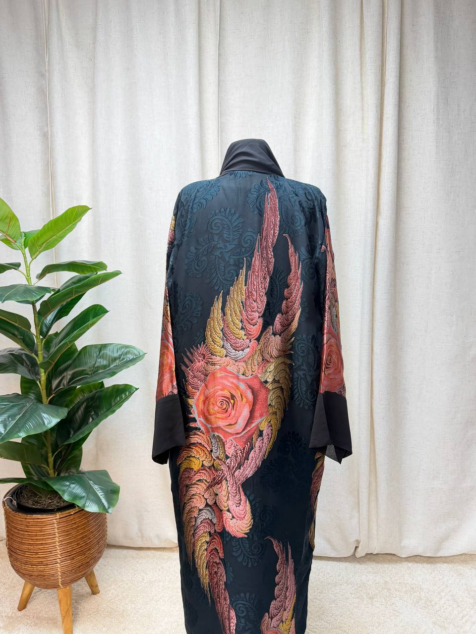 Royal Bloom Open Abaya