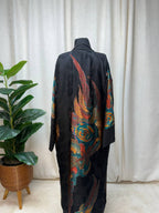 Royal Bloom Open Abaya