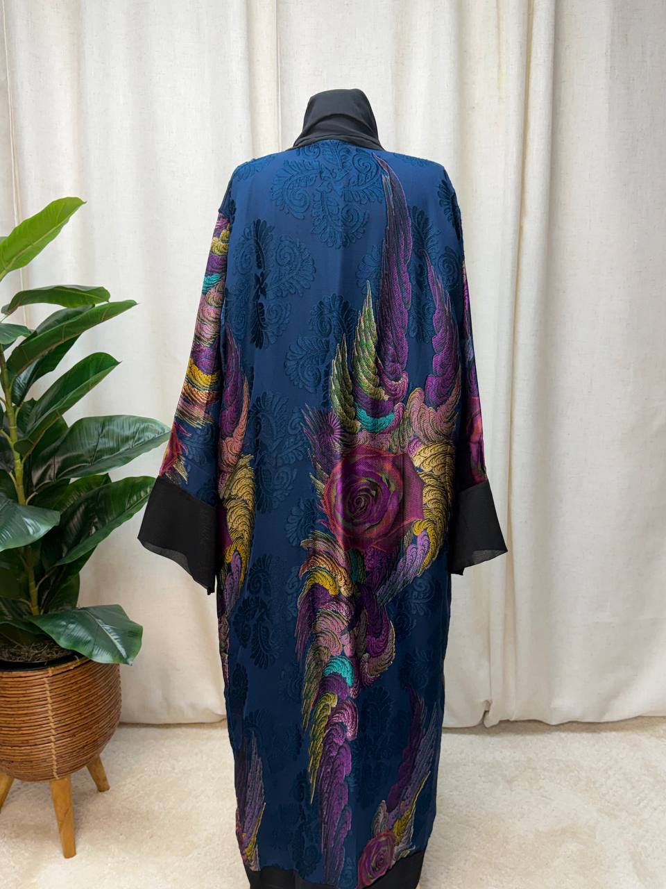 Royal Bloom Open Abaya