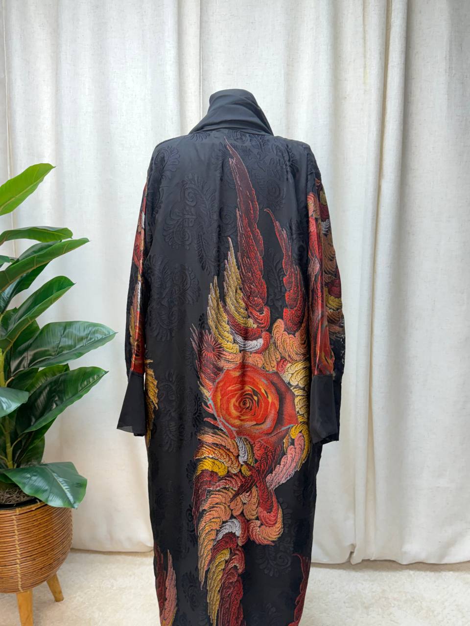 Royal Bloom Open Abaya