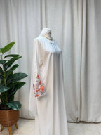 Tulle Cuff Closed Abaya