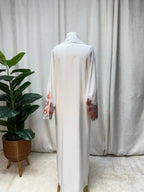 Tulle Cuff Closed Abaya