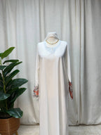 Tulle Cuff Closed Abaya
