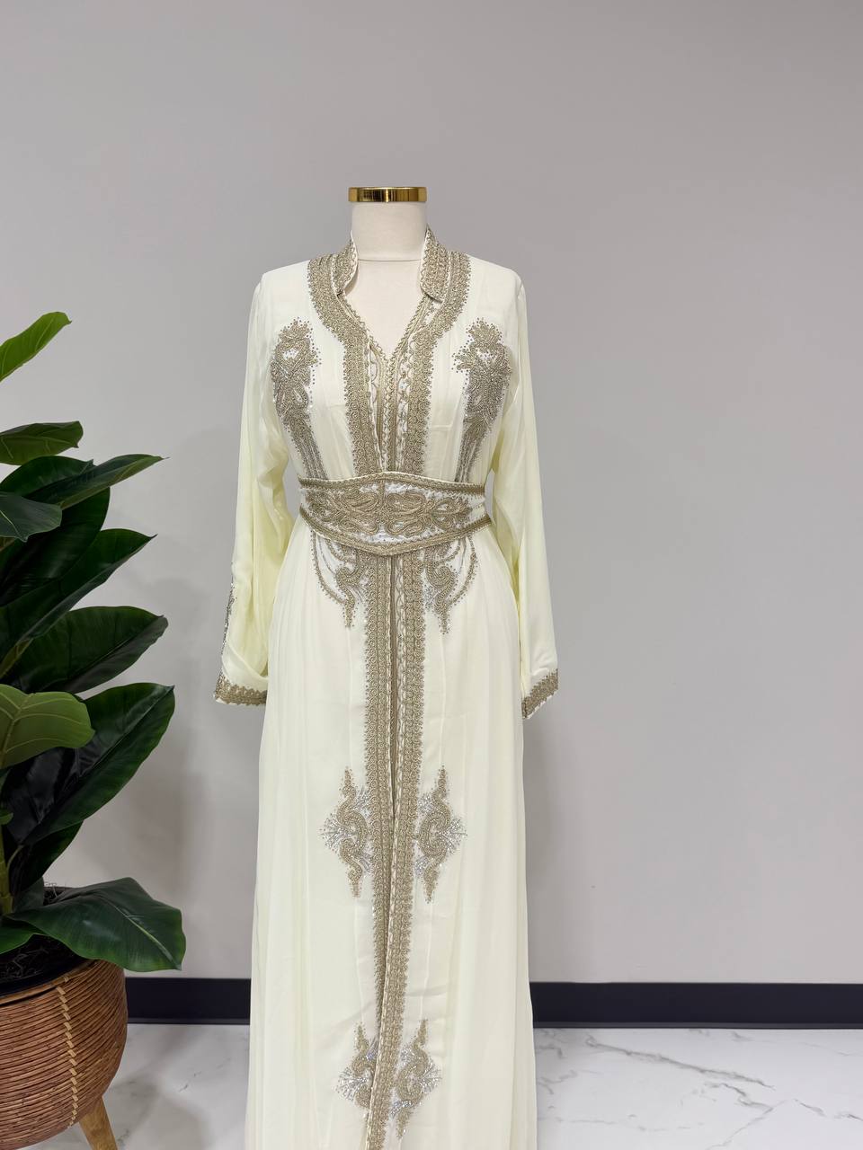 Noor Al Malik 3-Piece Caftan