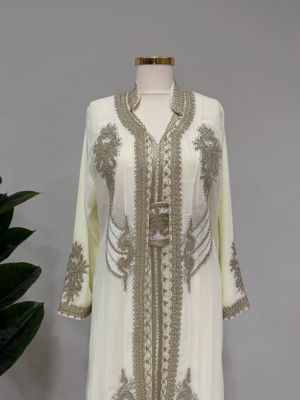 Noor Al Malik 3-Piece Caftan