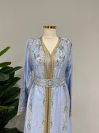 Pastel Luxe Linen Caftan