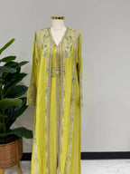 Pastel Luxe Linen Caftan