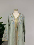 Pastel Luxe Linen Caftan