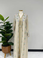 Pastel Luxe Linen Caftan
