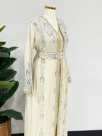 Pastel Luxe Linen Caftan