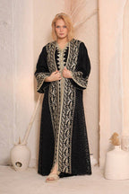 Royal Crystal Tulle Caftan