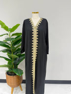 Royal Crystal Tulle Caftan