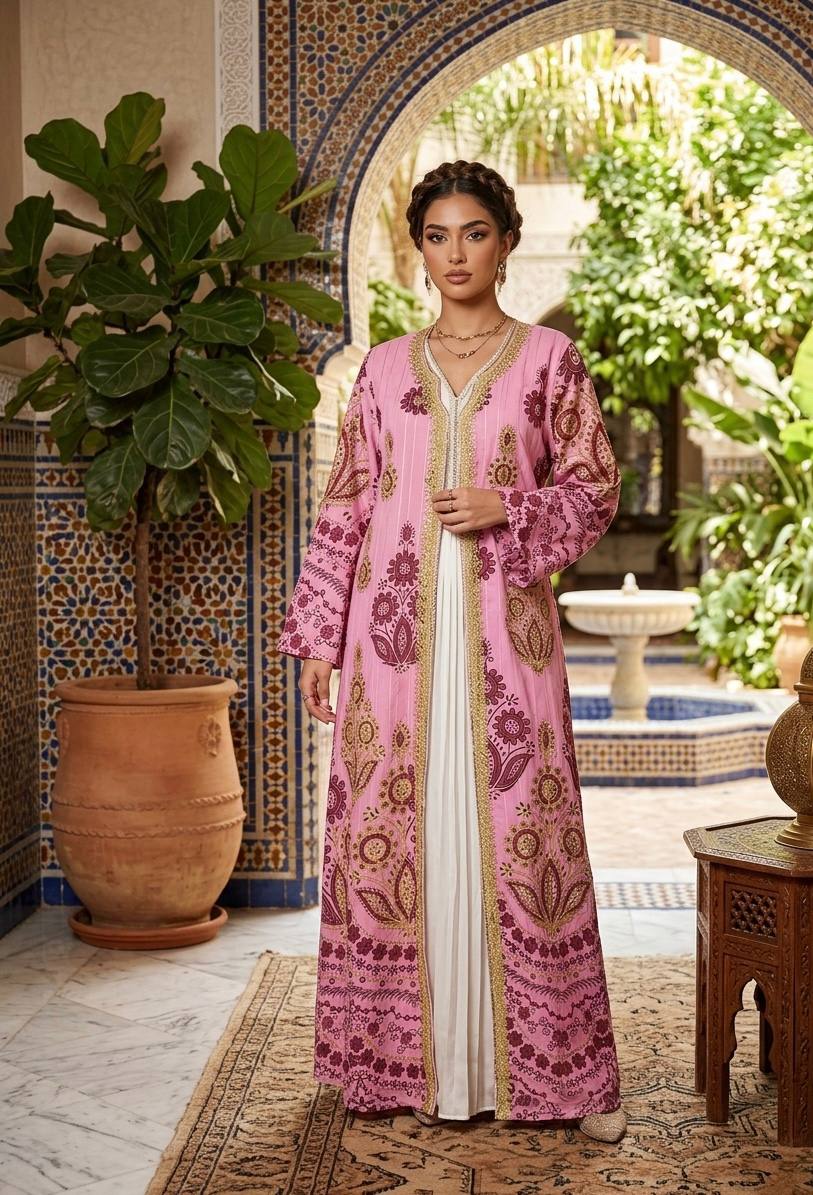 Luna Garden Two-Piece Abaya