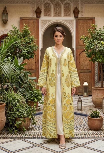 Luna Garden Two-Piece Abaya