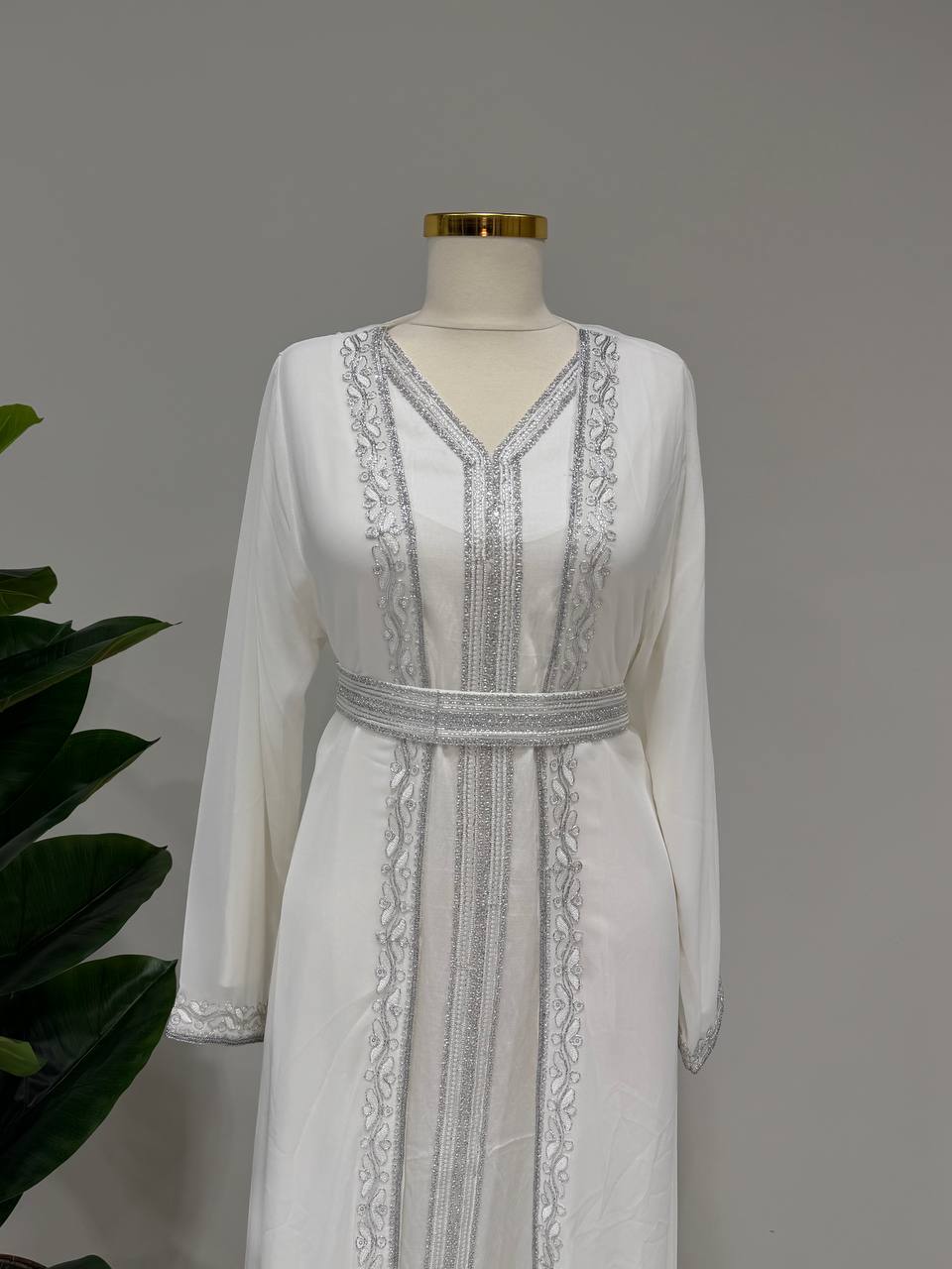 Pearl Grace Two-Piece Abaya