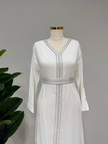 Pearl Grace Two-Piece Abaya