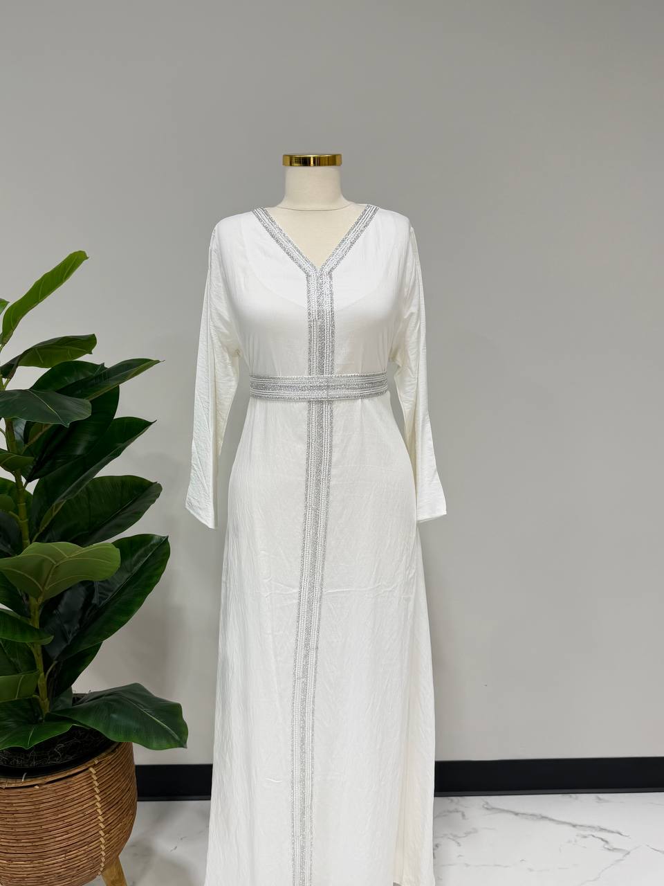 Pearl Grace Two-Piece Abaya