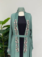 Layali Blossom 3-Piece Abaya Set