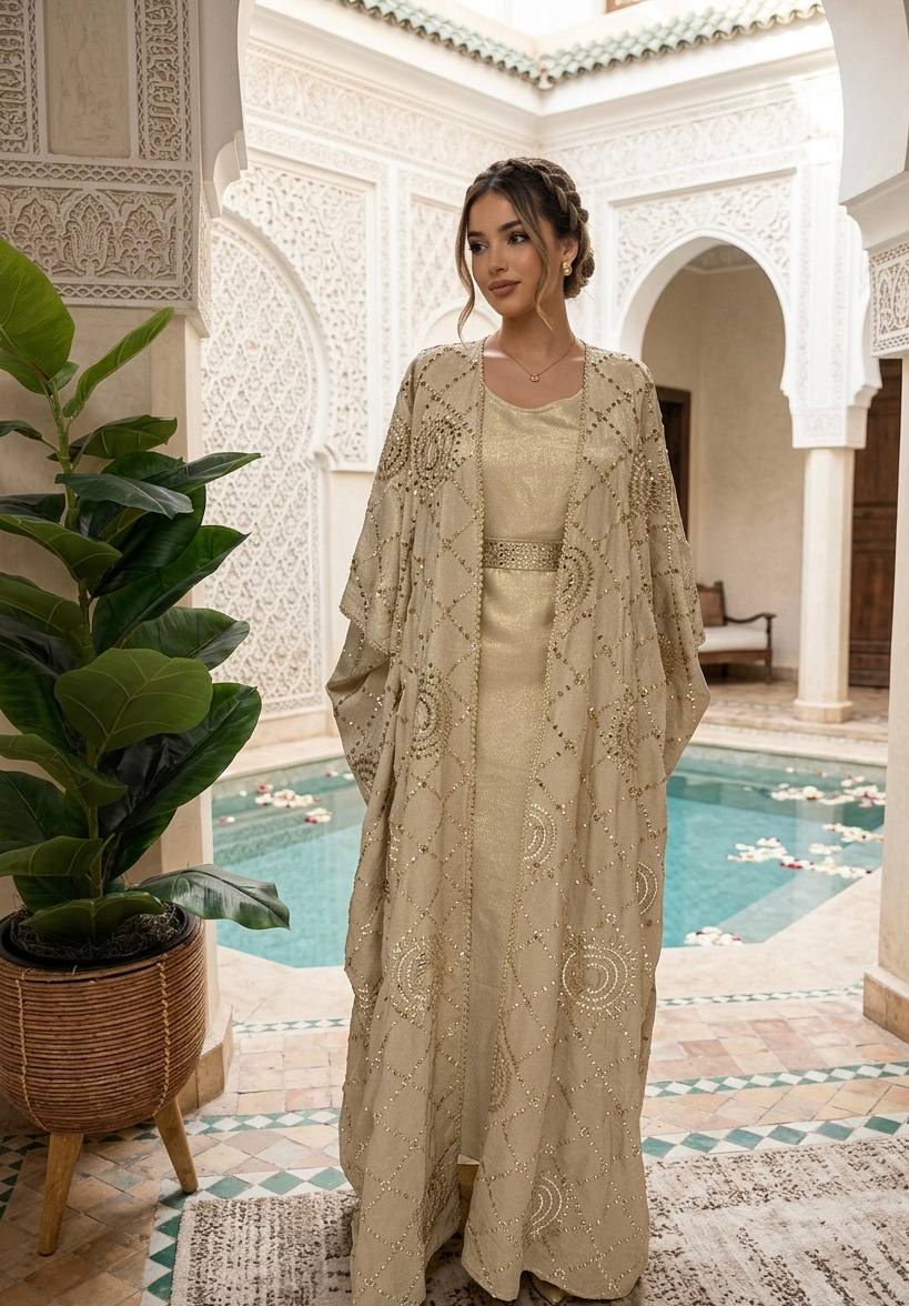 Layali Miraj Caftan Set