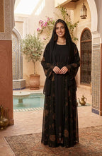 Layali Grace 3-Piece Abaya Set
