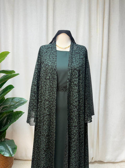 Layali Grace 3-Piece Abaya Set