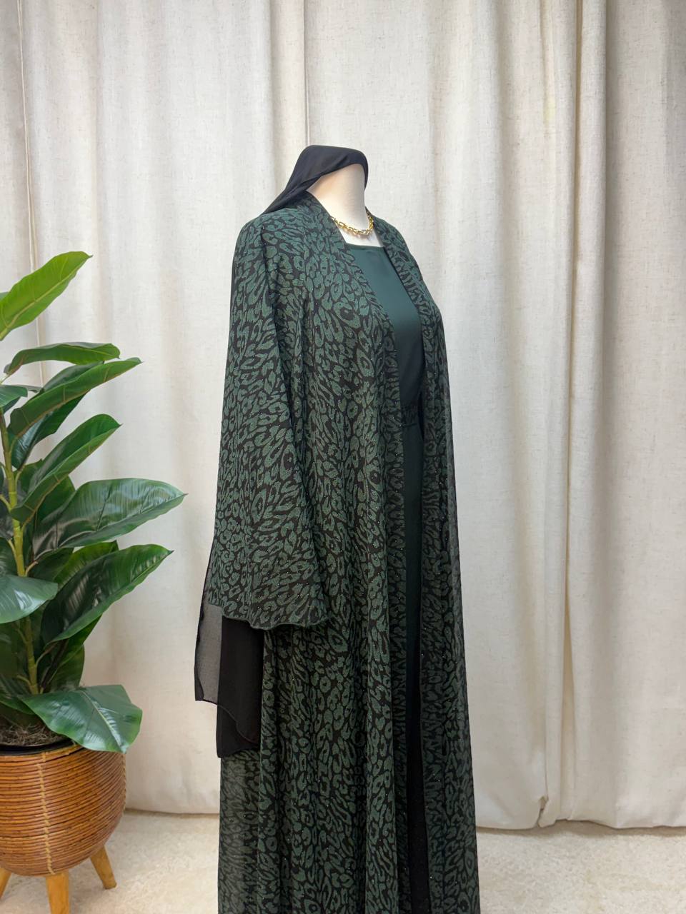 Layali Grace 3-Piece Abaya Set