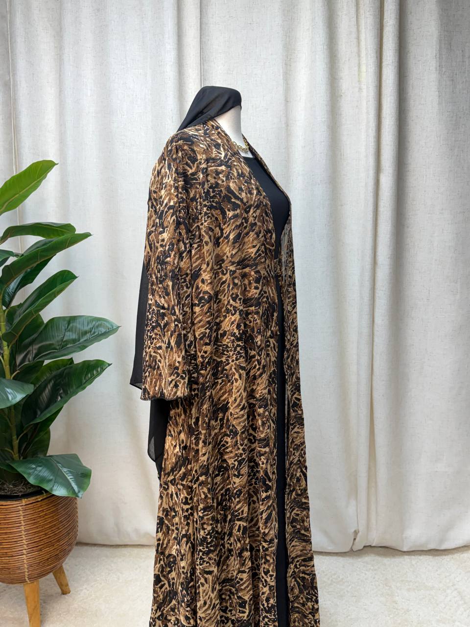 Layali Grace 3-Piece Abaya Set