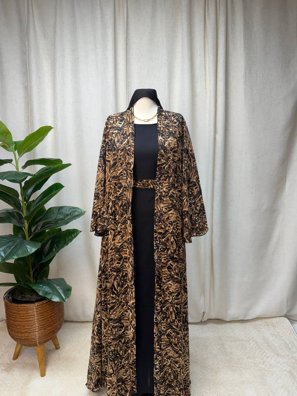 Layali Grace 3-Piece Abaya Set